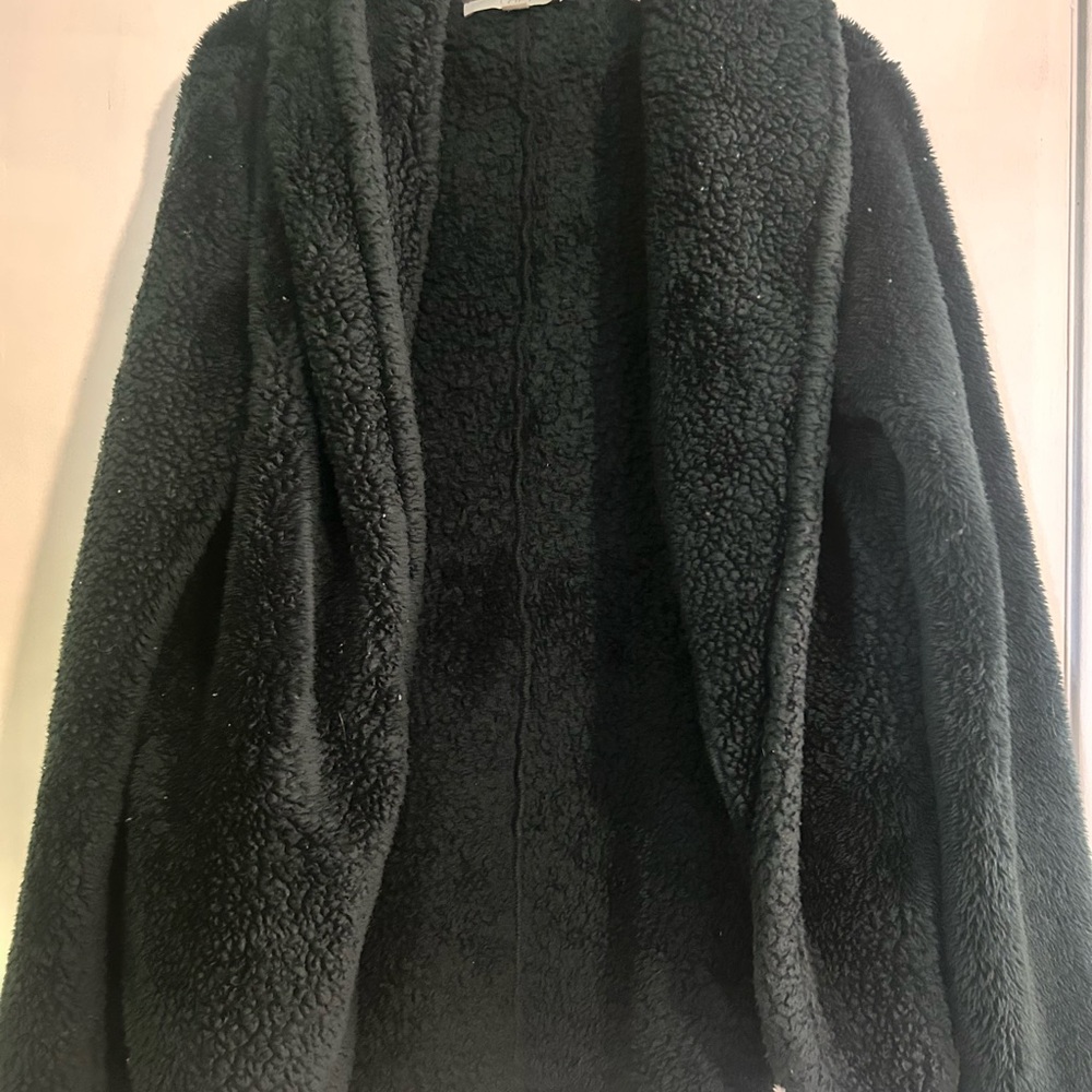 Cozy Teal Sherpa Jacket